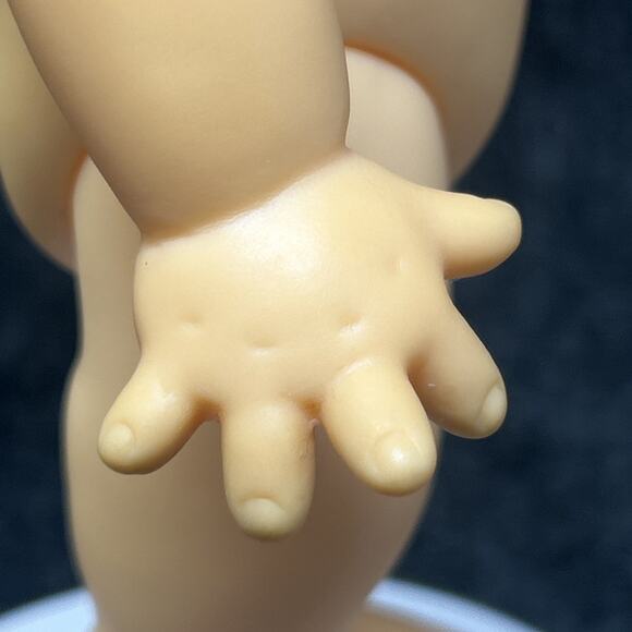 Vtg Jesco 1987 Kewpie Rubber Face Doll 11 Inch Collectible Hard Plastic Hang Tag - Picture 11 of 12